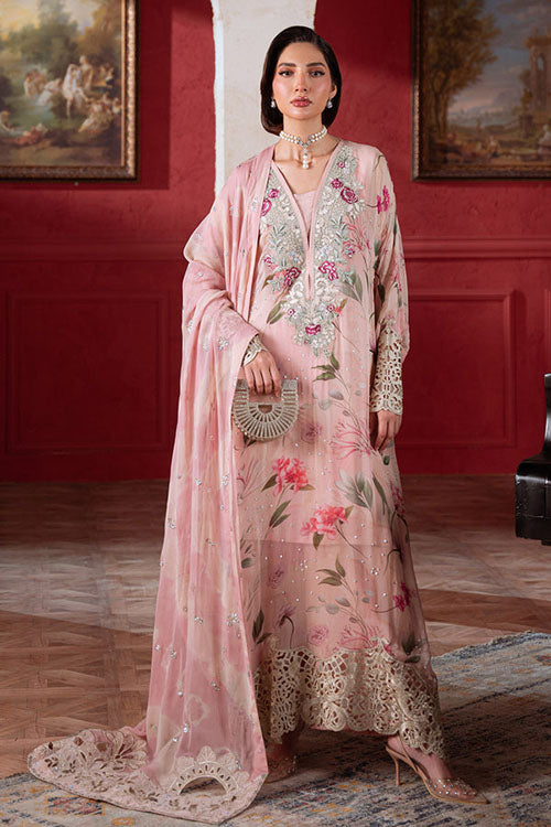Nureh Amaya Luxury Embroidered Chiffon Collection 2026 - AM-38